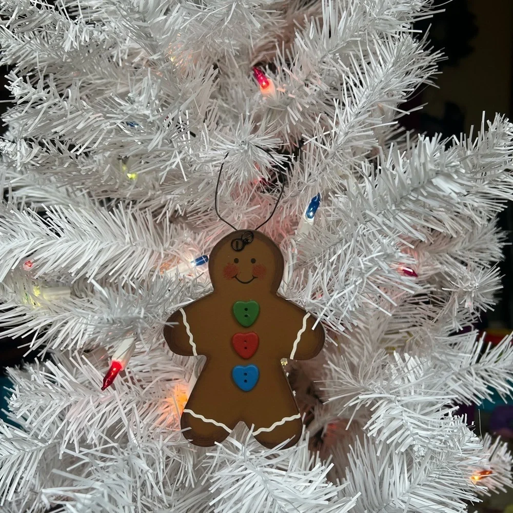 Gingerbread Man Christmas Ornament